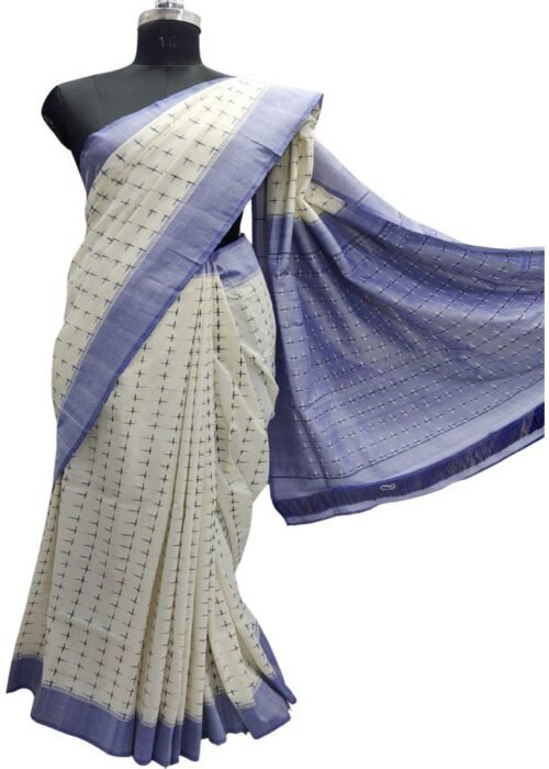 Pochampalli Double Weaving Ikat Saree