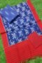 Double Ikat Dress Material Pochampalli Cotton Suit