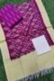 Double Ikat Dress Material Pochampalli Cotton Suit
