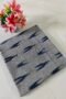 Pochampally Ikat Handloom Cotton Running Fabric 44 Inches Wide | 2/40s Cotton Fabric for Kurtis, Blouses & Men's Shirts